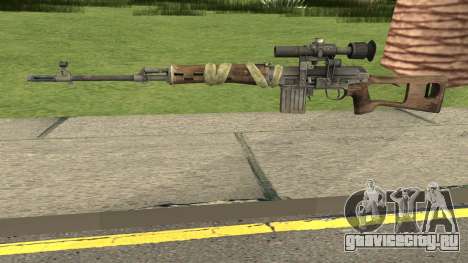 Bad Company 2 Vietnam NDM Sniper для GTA San Andreas
