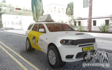 Dodge Durango SRT Yandex Taxi для GTA San Andreas