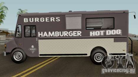 Brute Burger Van GTA V IVF для GTA San Andreas