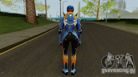 Fortnite Female Carbide Blue для GTA San Andreas