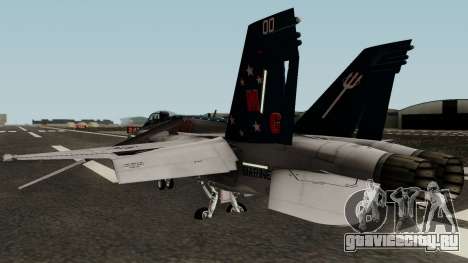 FA-18C Hornet VMFA-321 MG-00 для GTA San Andreas
