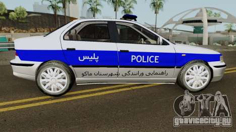 IKCO Samand Police LX-v2 для GTA San Andreas