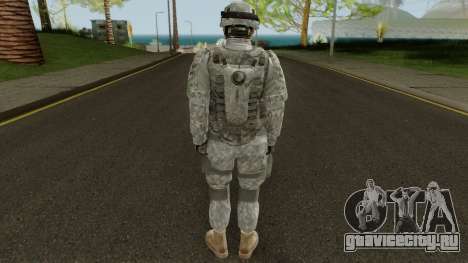 US Army ACU Skin для GTA San Andreas