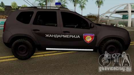 Dacia Duster Zandarmerija для GTA San Andreas