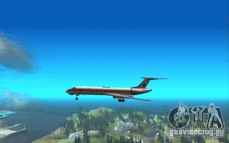 Легендарный Ту-134 для GTA San Andreas