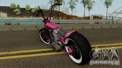 Western Motorcycle Zombie Bobber GTA V для GTA San Andreas