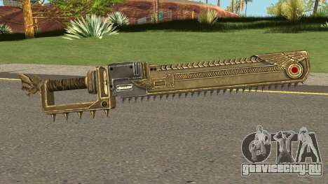 War Hammer 40k Chainsword By Galy Raffo для GTA San Andreas