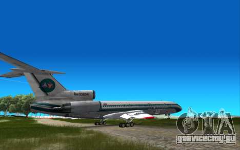 Ту-154 АлРоса легенда Ижмы для GTA San Andreas