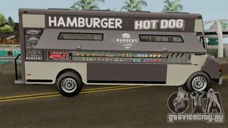 Brute Burger Van GTA V IVF для GTA San Andreas