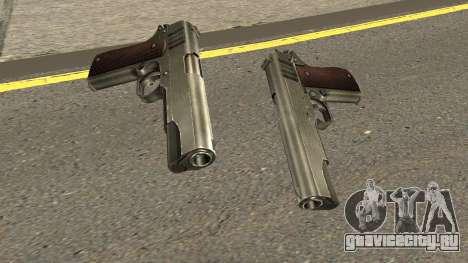 New Pistols HQ для GTA San Andreas