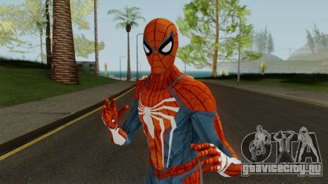 Spider-Man PS4 Standart Skin для GTA San Andreas