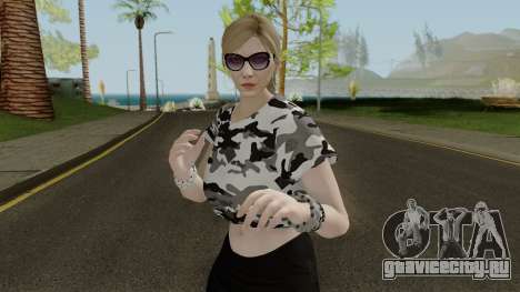 GTA Online Female Skin With Normal Map для GTA San Andreas