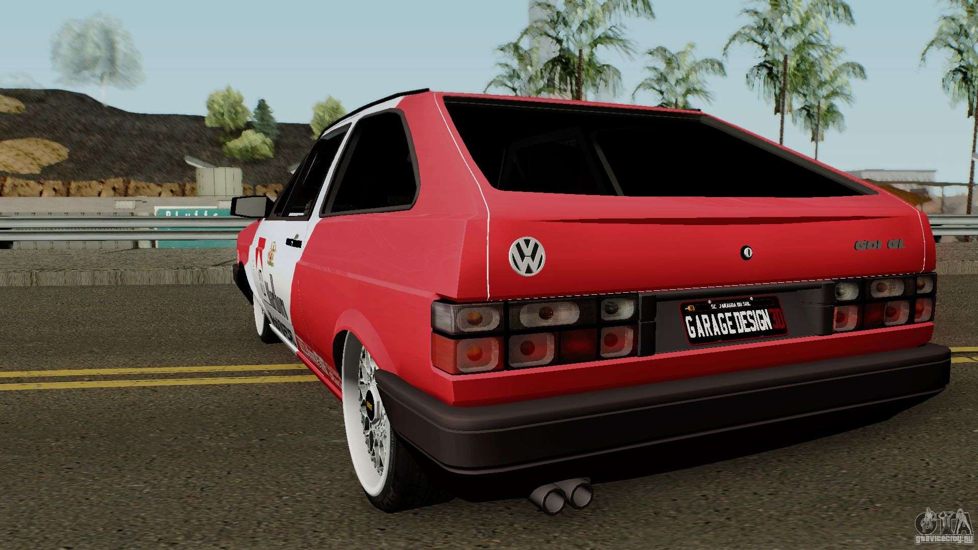 Volkswagen Gol Rebaixado para GTA San Andreas