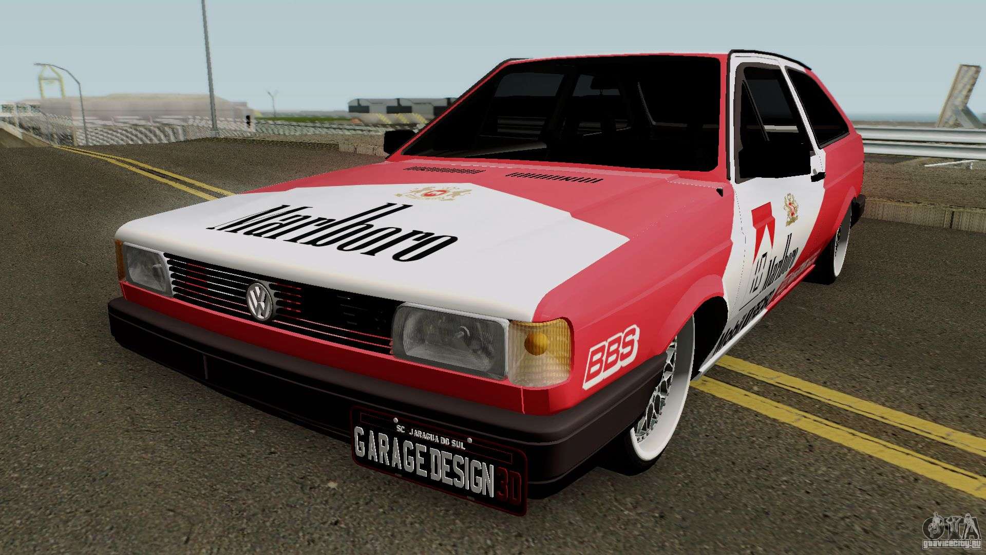 Volkswagen Gol Rebaixado para GTA San Andreas