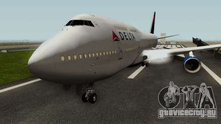 Delta Air Lines Boeing 747-400 для GTA San Andreas