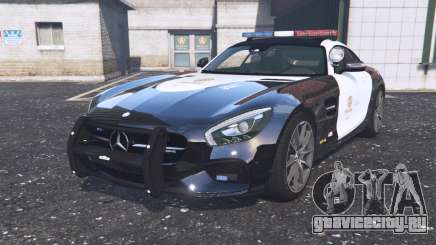 Mercedes-AMG GT coupe (C190) 2016 Police для GTA 5
