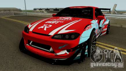 Nissan Silvia S15 Rocket Bunny BSI Drift Team для GTA San Andreas
