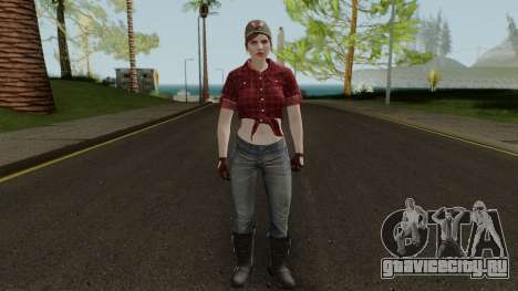 GTA Online Random Skin 13 Misty from BOII Zombie для GTA San Andreas