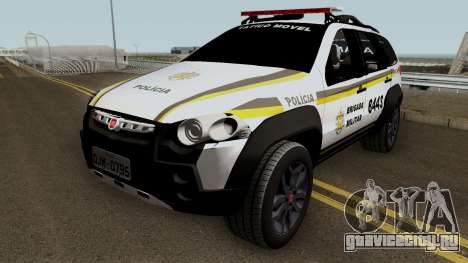 Fiat Palio Weekend Brazilian Police (Patamo) для GTA San Andreas