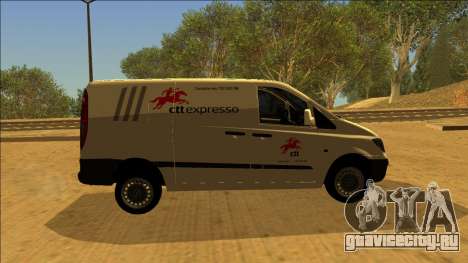 Mercedes Vito CTT - Portuguese Mail Van для GTA San Andreas