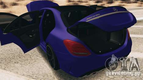 Mercedes-Benz C63S AMG для GTA San Andreas