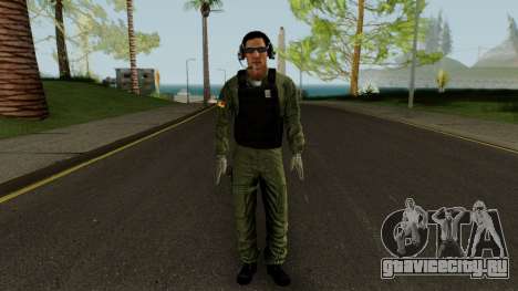 Skin BAV - Tripulante для GTA San Andreas