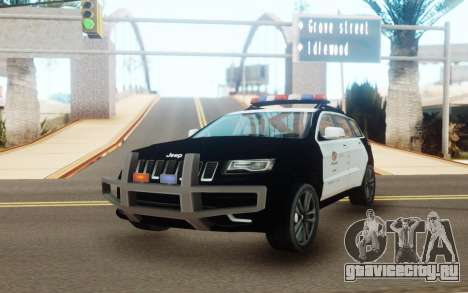 Jeep Grand Cherokee Police Edition для GTA San Andreas
