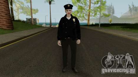 GTA Online Random Skin 10 LSPD Metro Officer для GTA San Andreas