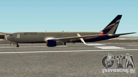 Boeing 767-300 Aeroflot Livery для GTA San Andreas