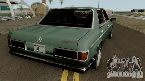 Admiral (Mercedes-Benz 280E Style) Low Poly для GTA San Andreas