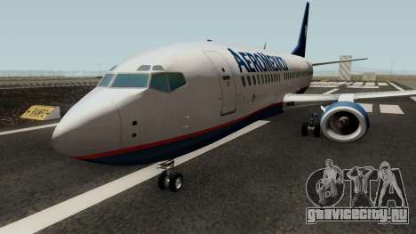Boeing 737-300 Aeromexico для GTA San Andreas