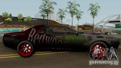 Dodge Challenger SRT Redwood (Gauntlet) 2012 для GTA San Andreas