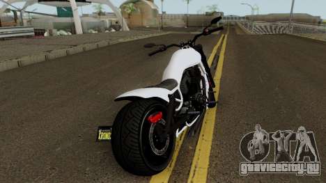 Western Motorcycle Nightblade GTA V для GTA San Andreas