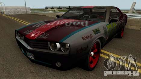 Dodge Challenger SRT Redwood (Gauntlet) 2012 для GTA San Andreas