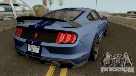 Ford Mustang Shelby GT350R 2016 для GTA San Andreas