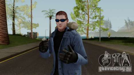 Captain Cold (Wentworth Miller) From IJ2 для GTA San Andreas