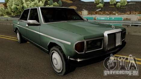 Admiral (Mercedes-Benz 280E Style) Low Poly для GTA San Andreas