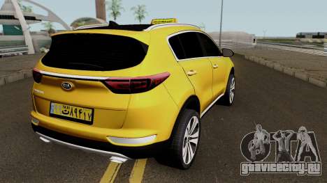 Kia Sportage 2017 Taxi Maku для GTA San Andreas