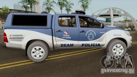 Toyota Hilux SRV 2016 DEAM COORPIN для GTA San Andreas
