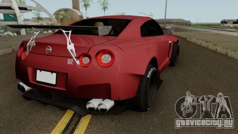 Nissan GT R35 (Rocket Bunny) Edition для GTA San Andreas