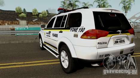 Mitsubishi Pajero Dakar Brazilian Police для GTA San Andreas
