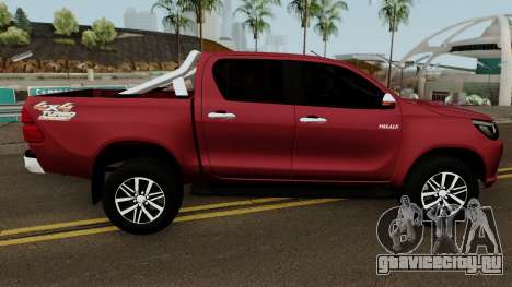 Toyota Hilux SRX 4X4 2017 для GTA San Andreas
