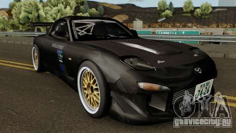 Mazda RX-7 FD3s Touge Warior - Black Brother для GTA San Andreas