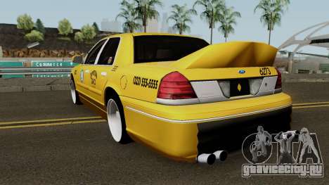 Ford Crown Victoria New York Taxi (Taxi Movie) для GTA San Andreas