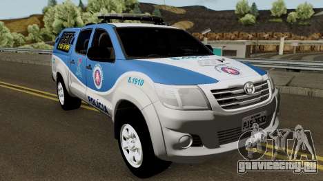 Toyota Hilux PETO CIA Jequie для GTA San Andreas