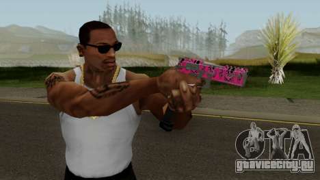 GTA Online Gunrunning Pistol MK.II Pink Skull для GTA San Andreas