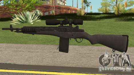 COD-MWR M14 Sniper для GTA San Andreas
