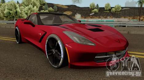 Chevrolet Corvette Z51 C7 2014 для GTA San Andreas