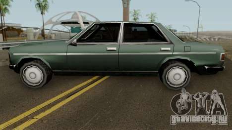 Admiral (Mercedes-Benz 280E Style) Low Poly для GTA San Andreas