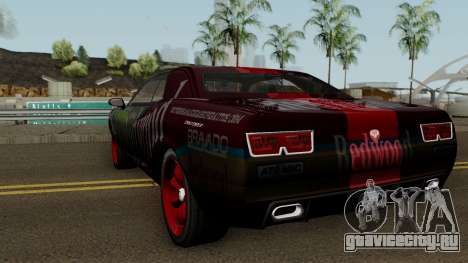 Dodge Challenger SRT Redwood (Gauntlet) 2012 для GTA San Andreas